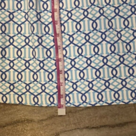 H. McLaughlin Print Catalina Cloth Faux Wrap Dress Size XS - Picture 4 of 5